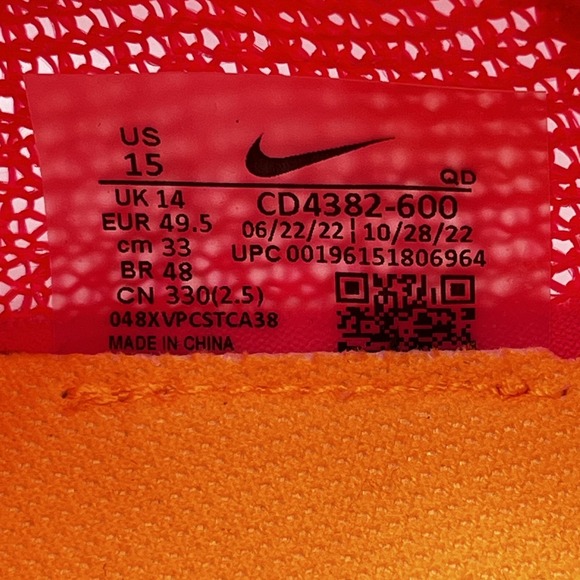 Nike ZoomX Dragonfly Track Shoes Mens 15 CD4382-600 AtomKnit Spikes Pink Bag New - Picture 7 of 16